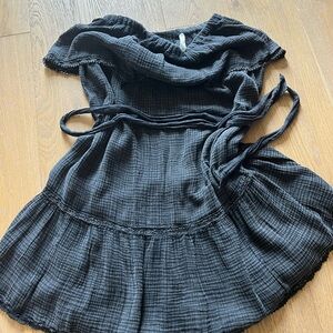Anthropology strapless dress size Medium